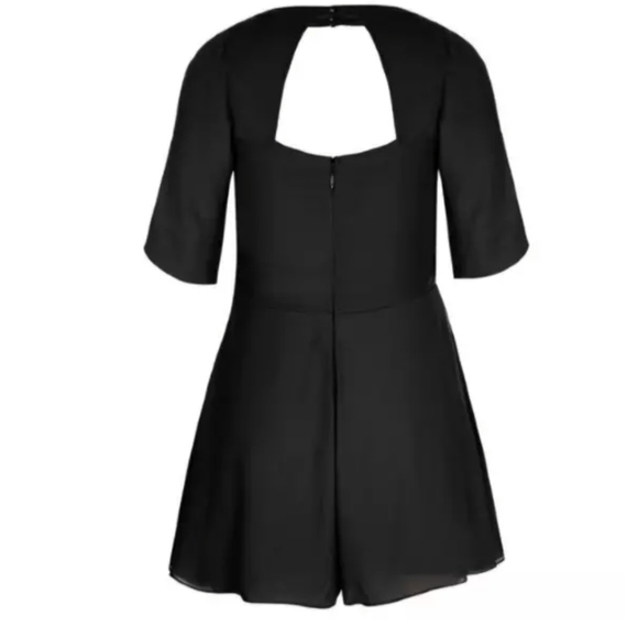 City Chic Black, size large (20) playsuit - Picture 3 of 3